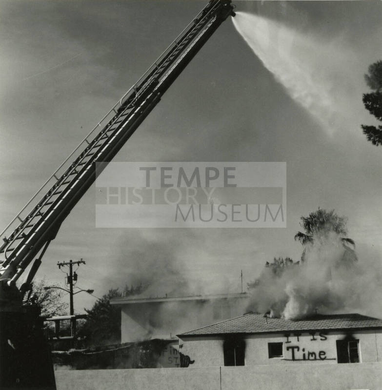 Controlled Burn - Tempe Daily News, November 12, 1985