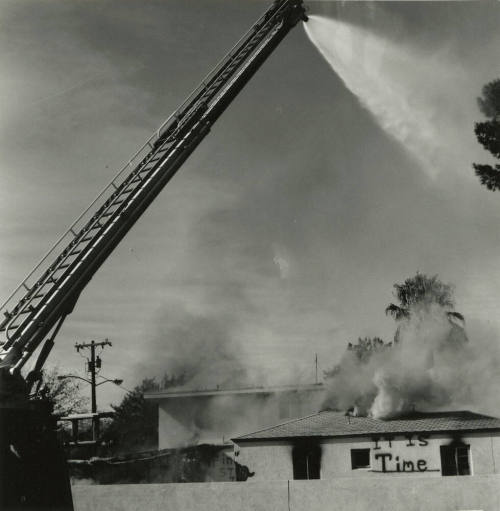 Controlled Burn - Tempe Daily News, November 12, 1985