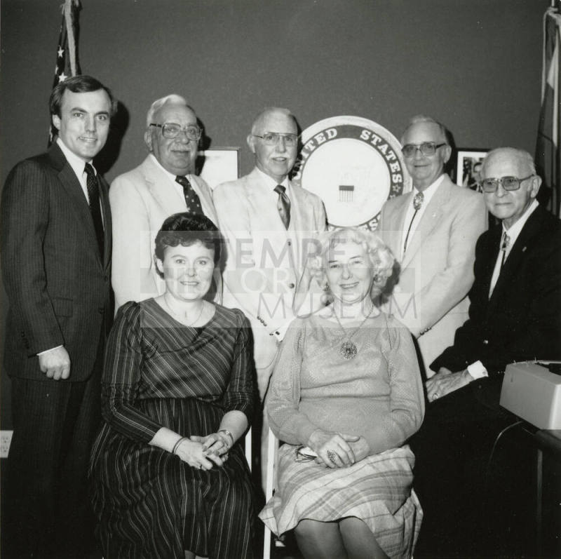 John McCanin's interns - December 1985