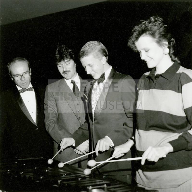 Practicing the Xylophone - December 1985