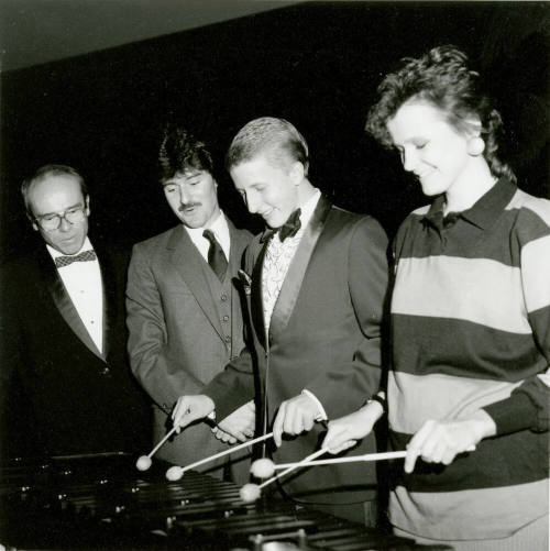 Practicing the Xylophone - December 1985