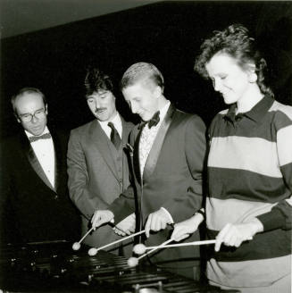 Practicing the Xylophone - December 1985