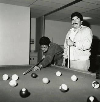 At Tempe Boys and Girls Club: Ramon Elias is now the 'oldtimer', from Tempe Daily News, February 14, 1986