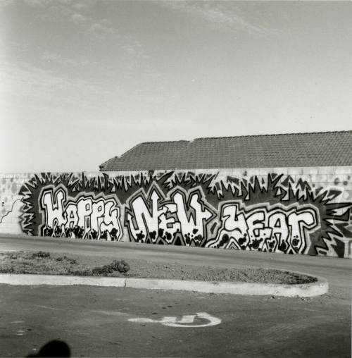 Happy New Year Graffiti