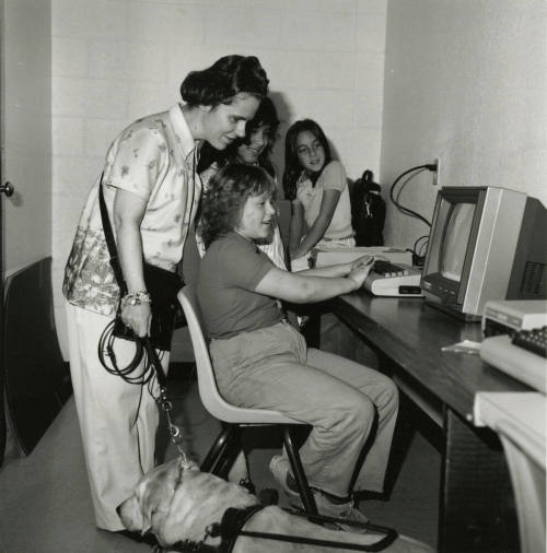 Seeing differently, youth club computer classes have a learning bonus, from Tempe Daily News, January 17, 1986