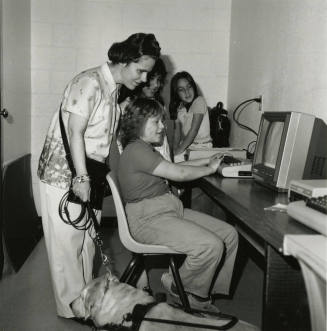 Seeing differently, youth club computer classes have a learning bonus, from Tempe Daily News, January 17, 1986