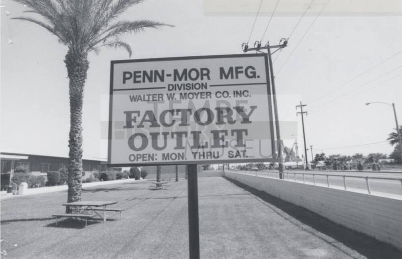 Penn-Mor Manufacturing Corporation - 1501South Rural Road, Tempe, Arizona