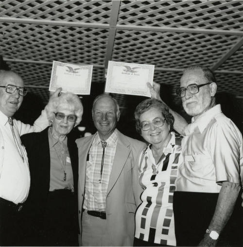 Looking Good: Service Volunteers Honored - Tempe Daily News, March 1, 1986