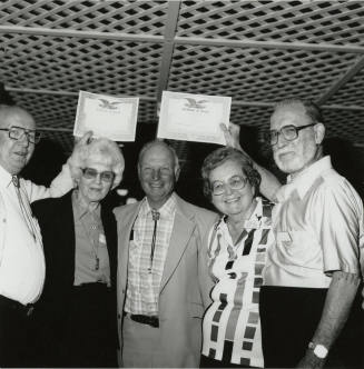 Looking Good: Service Volunteers Honored - Tempe Daily News, March 1, 1986