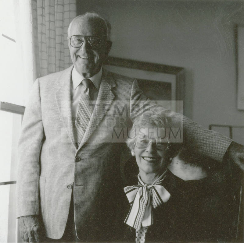 Portrait of Mr. John and Betty Waters