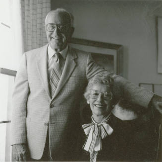 Portrait of Mr. John and Betty Waters