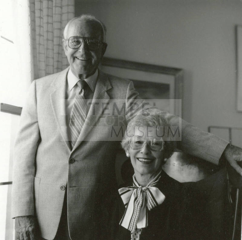 Portrait of Mr. John and Betty Waters