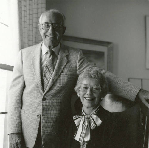 Portrait of Mr. John and Betty Waters
