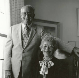 Portrait of Mr. John and Betty Waters