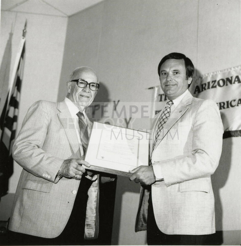 Surprise party might never have been, Tempe Daily News, March 31, 1986