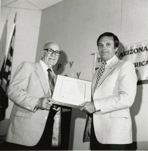 Surprise party might never have been, Tempe Daily News, March 31, 1986