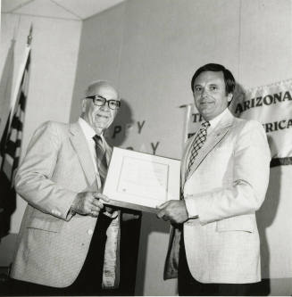 Surprise party might never have been, Tempe Daily News, March 31, 1986