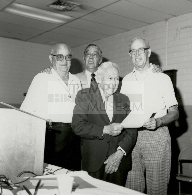 Humanitarian: Octogenarian's volunteer efforts earn Knights of Pythias award, Tempe Daily News, April 15, 1986