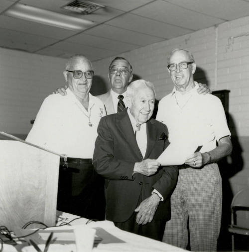 Humanitarian: Octogenarian's volunteer efforts earn Knights of Pythias award, Tempe Daily News, April 15, 1986