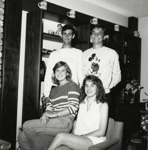 Unidentified group of four