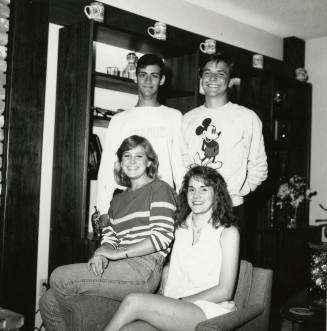 Unidentified group of four