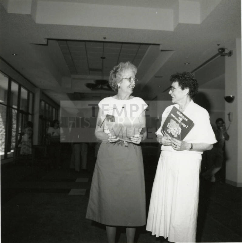 Unidentified Women in a Hall or Entryway