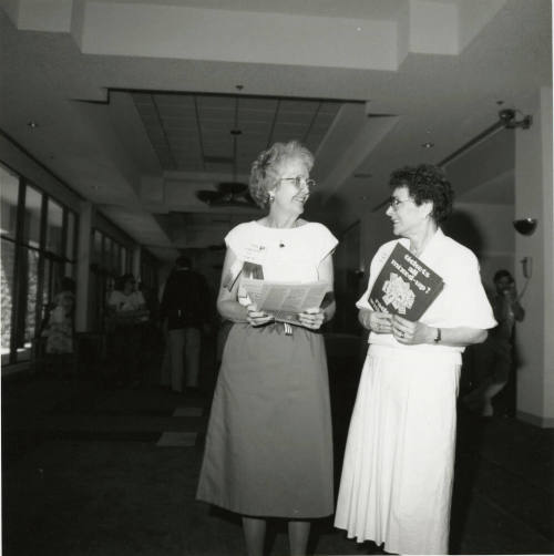 Unidentified Women in a Hall or Entryway