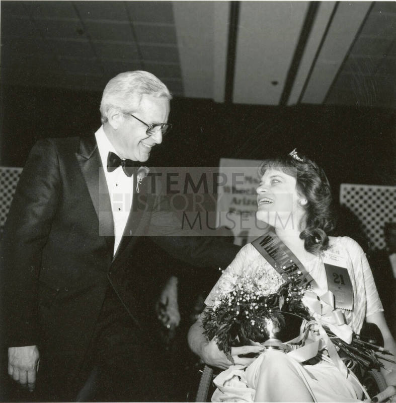 Ms. Wheelchair Arizona - Ladies with character make it tough on judges - Tempe Daily News - May 6, 1986