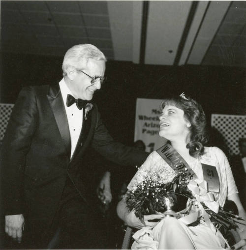 Ms. Wheelchair Arizona - Ladies with character make it tough on judges - Tempe Daily News - May 6, 1986