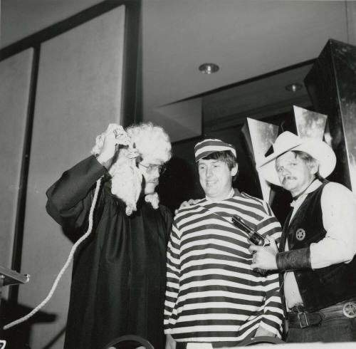 Jailbirds - City's bosses to help bail out cancer fund - Tempe Daily News - May 27, 1986