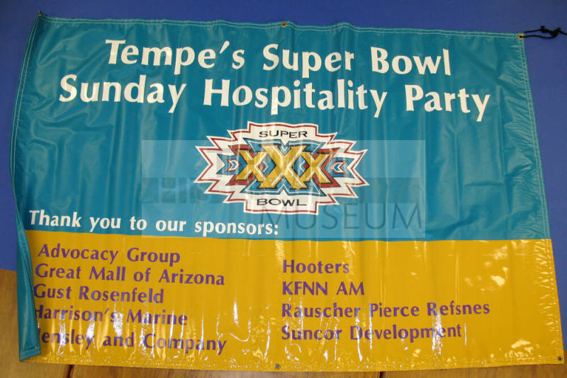 Super Bowl Banner