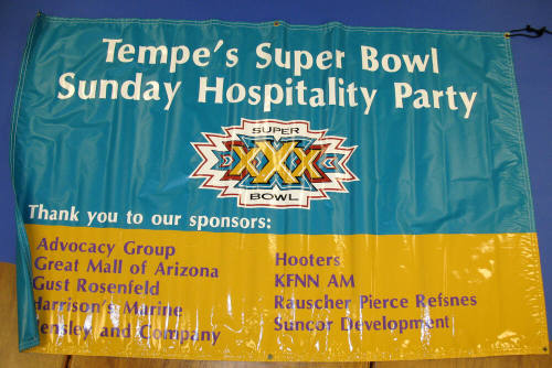 Super Bowl Banner