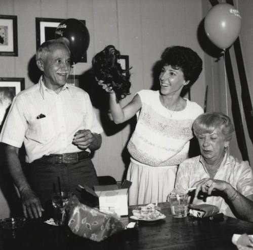 Unidentified Office Party of 2 Women & 1 Man - (3 of 3)