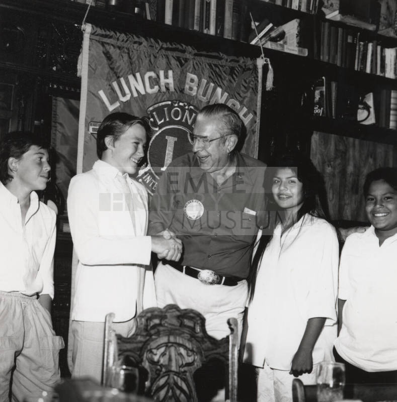 Unidentified Lions' Club 'Lunch Bunch' Welcome Young People - (2 of 2)