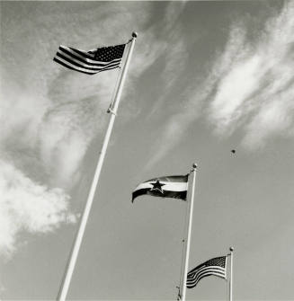 Salute to the flag.