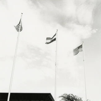 Salute to the flag.