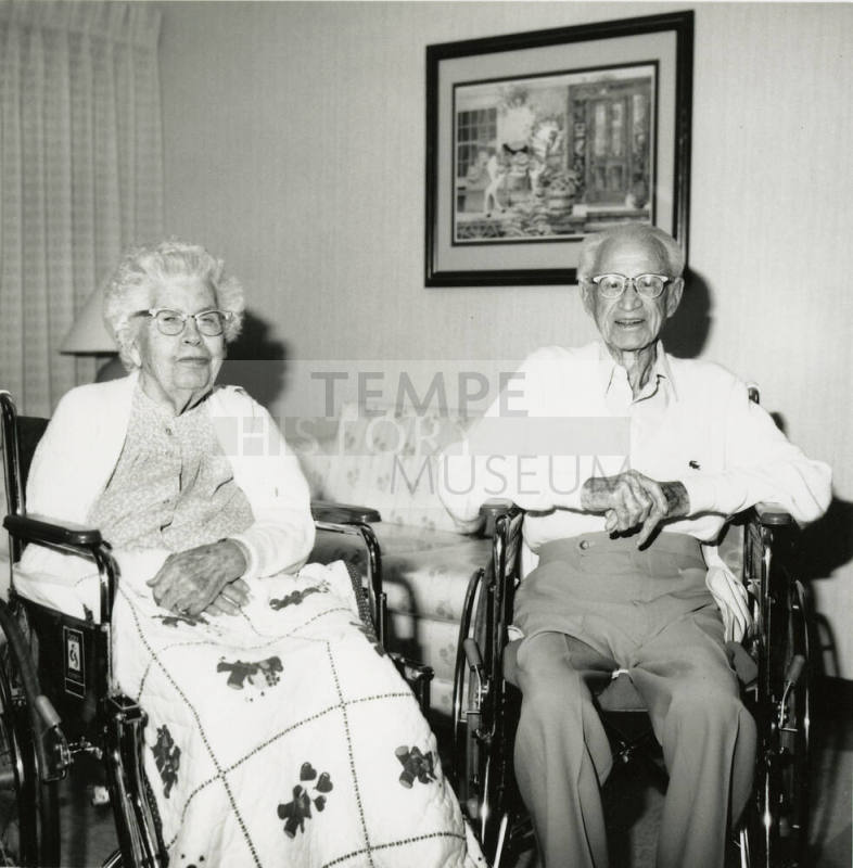 Growing old together.