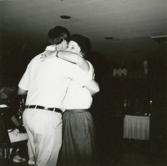 Dancing close to someome.