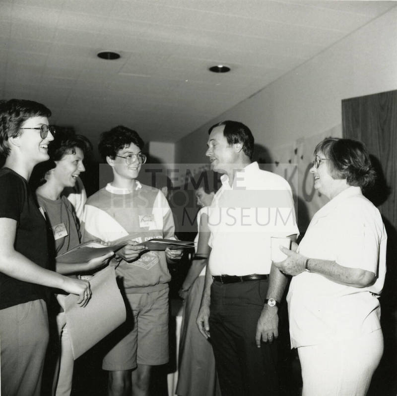 Unidentified Group of Adults and Young Adults in Classroom Setting