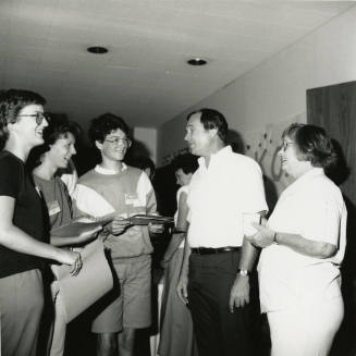 Unidentified Group of Adults and Young Adults in Classroom Setting