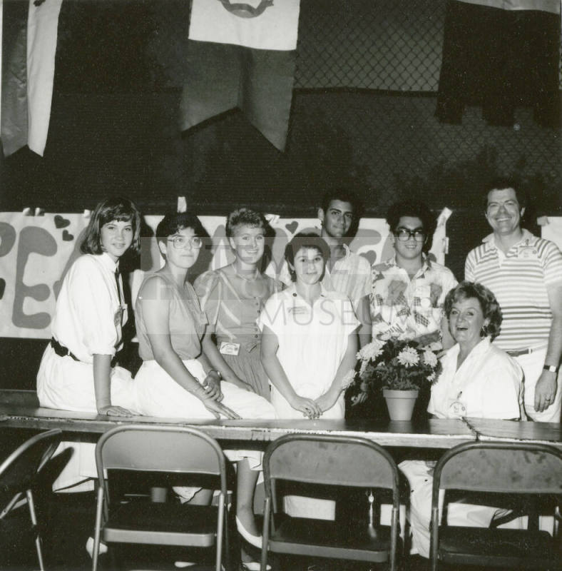 Unidentified Group of 8 and Potted Flowers (1of 2)