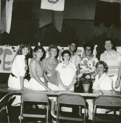 Unidentified Group of 8 and Potted Flowers (1of 2)
