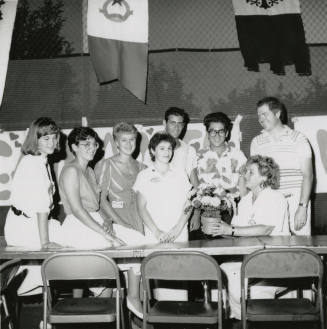 Unidentified Group of 8 and Potted Flowers (2 of 2)