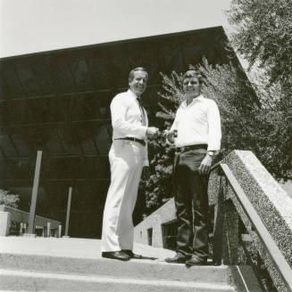Unidentified Men with Gavel - (2 of 2)