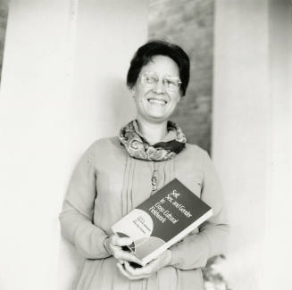 Dr. Mary Ellen Conaway with Book Titled:  "Self, Sex and Gender in Cross-Cultural Fieldwork" - (2 of 2)
