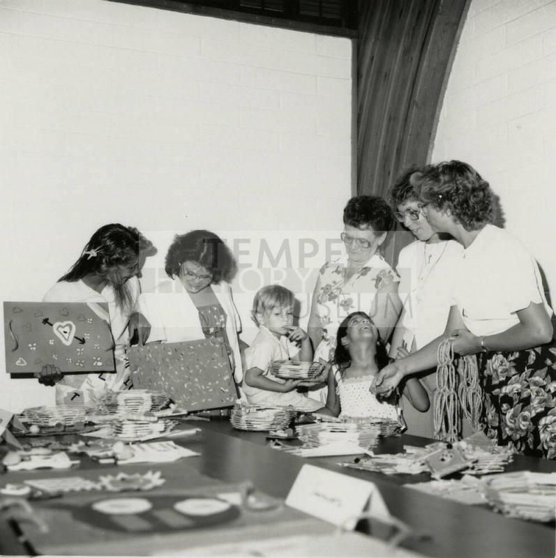 Gathering of women & children (1of 2)