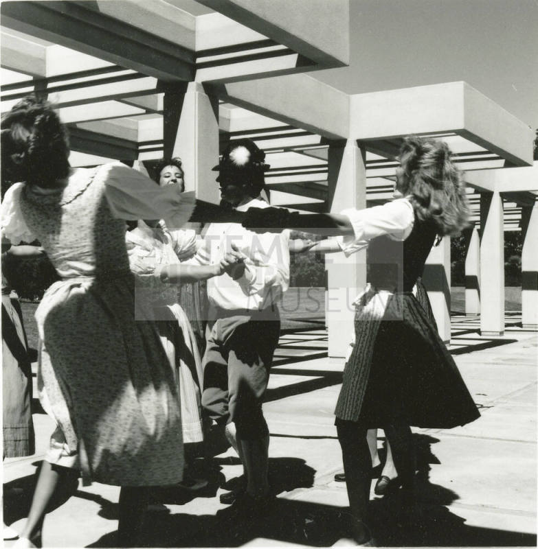 Unidentified people dancing