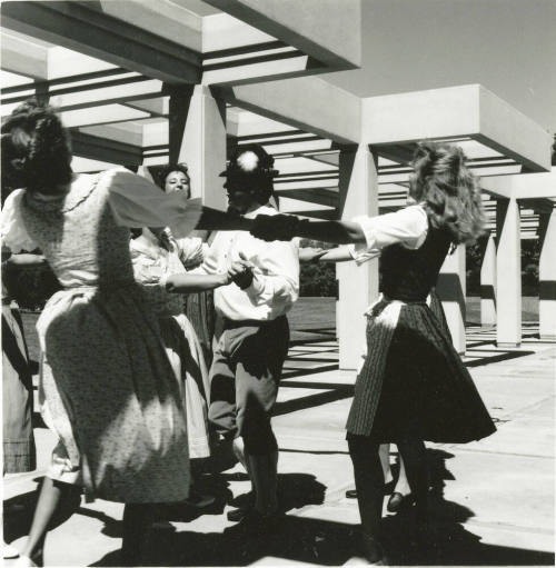 Unidentified people dancing