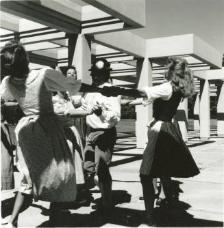 Unidentified people dancing