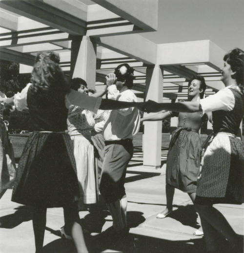 Unidentified people dancing